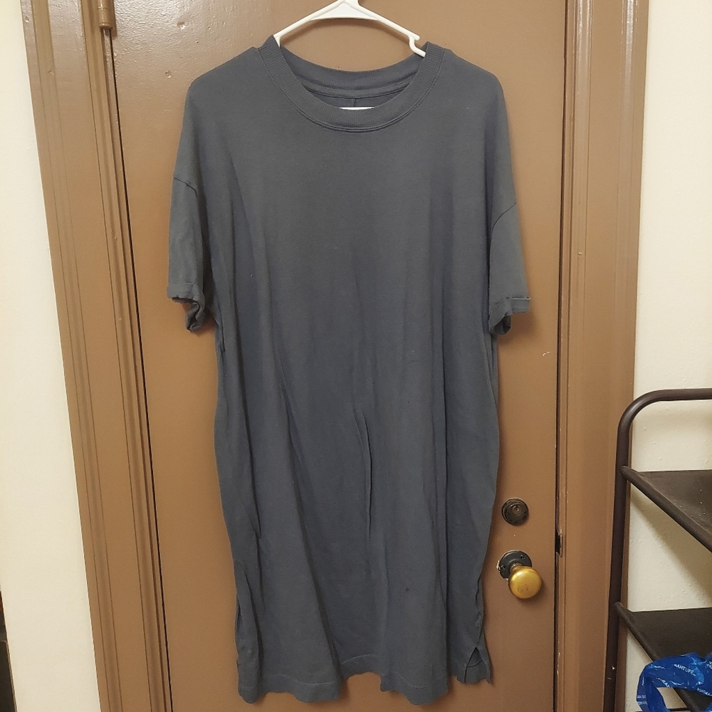 Blue/Gray T-Shirt dress